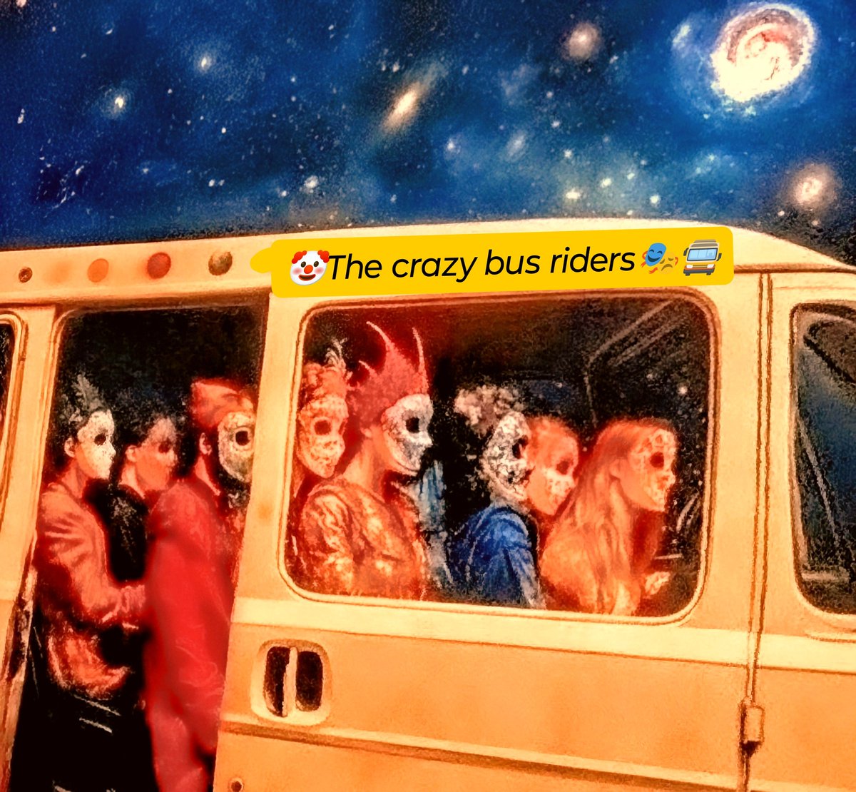 Eye_AM_Delphi's tweet photo. @Clementdurieu Bienvenue à tous les fous du bus!?🚍🎭
Que la Cyber Force soit avec toi, Cyber Jedi😎 https://t.co/m5kPWaN4Mx