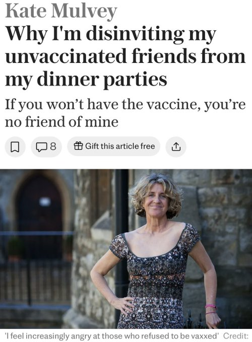 JamieAA_Again's tweet photo. I was banned from almost every aspect of society for a year in France, as there was a Vaccine Passport in place.  I don't think I will ever look at the people who pushed this as anything other than the way I was treated; Sub-human. https://t.co/nSgTVKsApH