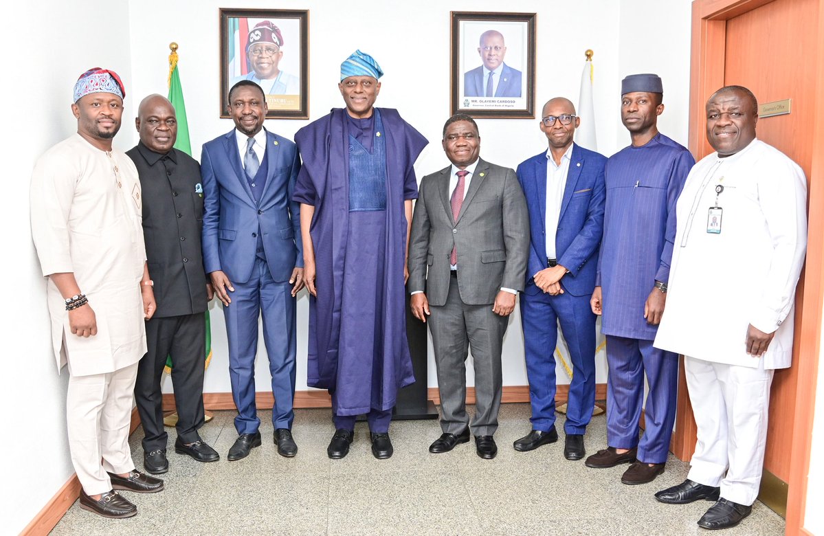 cenbank's tweet photo. ECOWAS Commission Team visits CBN

On Friday, September 25, 2026, the Governor of the Central Bank of Nigeria, Mr. Olayemi Cardoso welcomed a delegation from the Economic Community of West African States (ECOWAS) to its headquarters. Leading the visit was Dr. Sylla Kalilou, ECOWAS Commissioner for Internal Affairs, accompanied by Mr. Dephue Yenpea Zuo, the Commission’s Commissioner for Economic Affairs and Agriculture.

#CBN
#ECOWAS