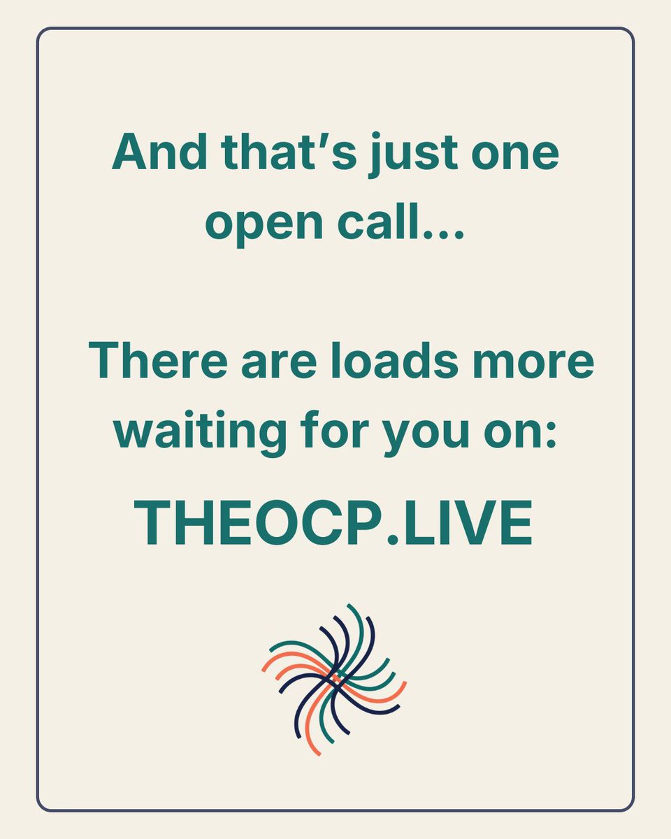 TheOCPlive's tweet photo. The annual festival celebrates experimental and avant-garde cinema, inviting filmmakers to submit work that explores new approaches to storytelling, image, sound and moving image.
Deadline: 30 September 2026
Full details via the link in bio.
#ExperimentalFilm #TheOCP https://t.co/vTul0yL86x