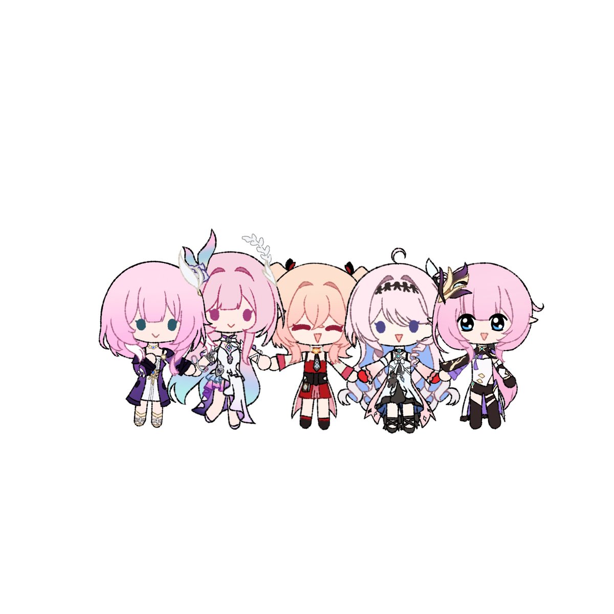 Linneadoodle's tweet photo. More pink!! More cuties!!
#Cyrene #Elysia https://t.co/VwM9uCn94e