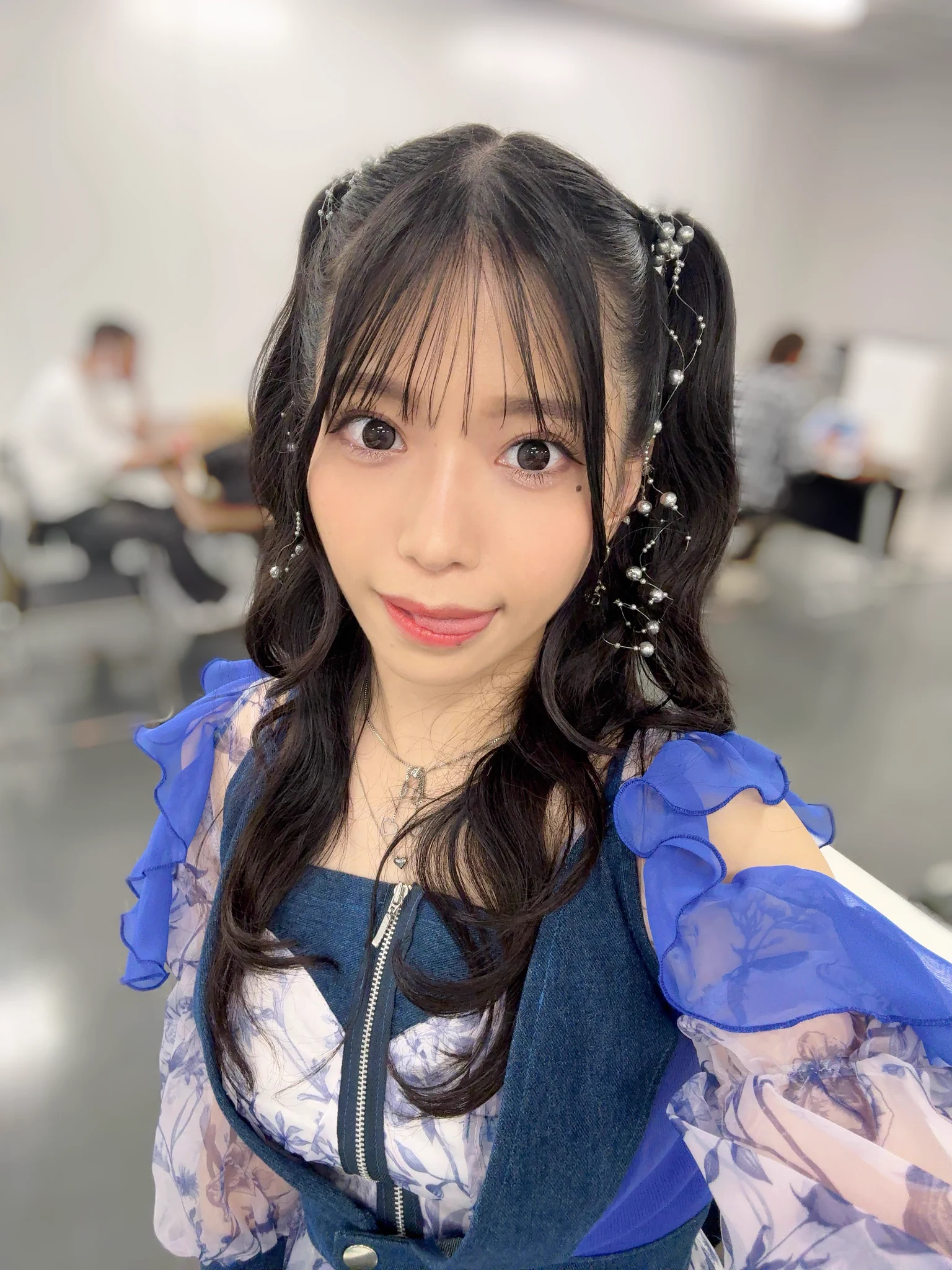 ✿ 亜咲花 ✿ в X: „あさちゃん、今日ビジュいいじゃん( Ꙭ )💙“ / X