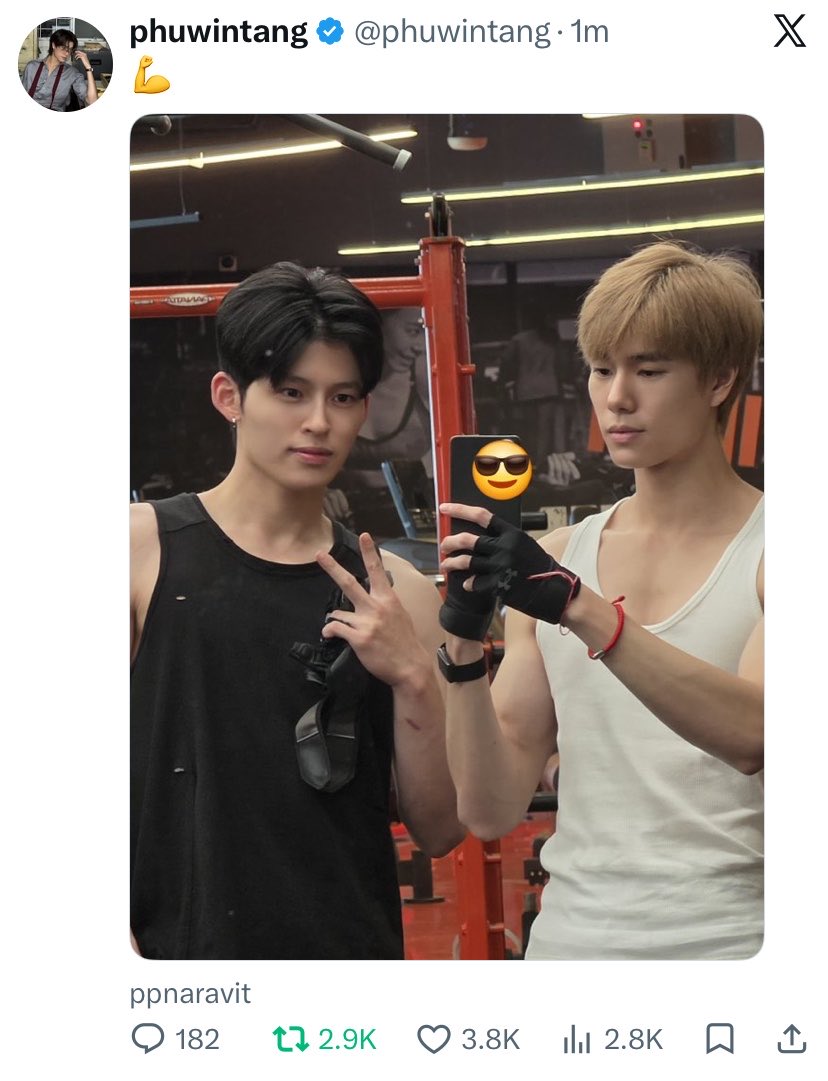 _softaura's tweet photo. at first he didn't tag pond, so he edited the post and tagged him... witnessing phuwin tag pond happens once in a blue moon !! 😭 https://t.co/F5xq7eBptM
