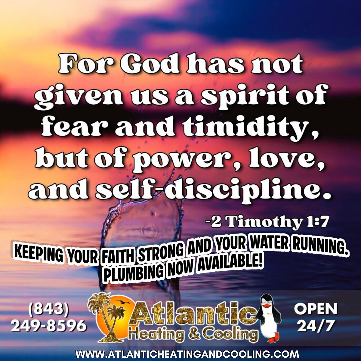 AtlanticCooling's tweet photo. Have a blessed Sunday! Weโre open if you need sales, service...OR PLUMBING!
๐ดโ
https://t.co/eCeEIRtnbt
๐ดโ
#HVAC #MyrtleBeach #NorthMyrtleBeach #SouthportNC #LittleRiverSC #Calabash #Shallotte #BlessedSunday #SundayInspiration #SundayMornings #SundayThoughts #SundayFeels https://t.co/mGRfvtOAFC