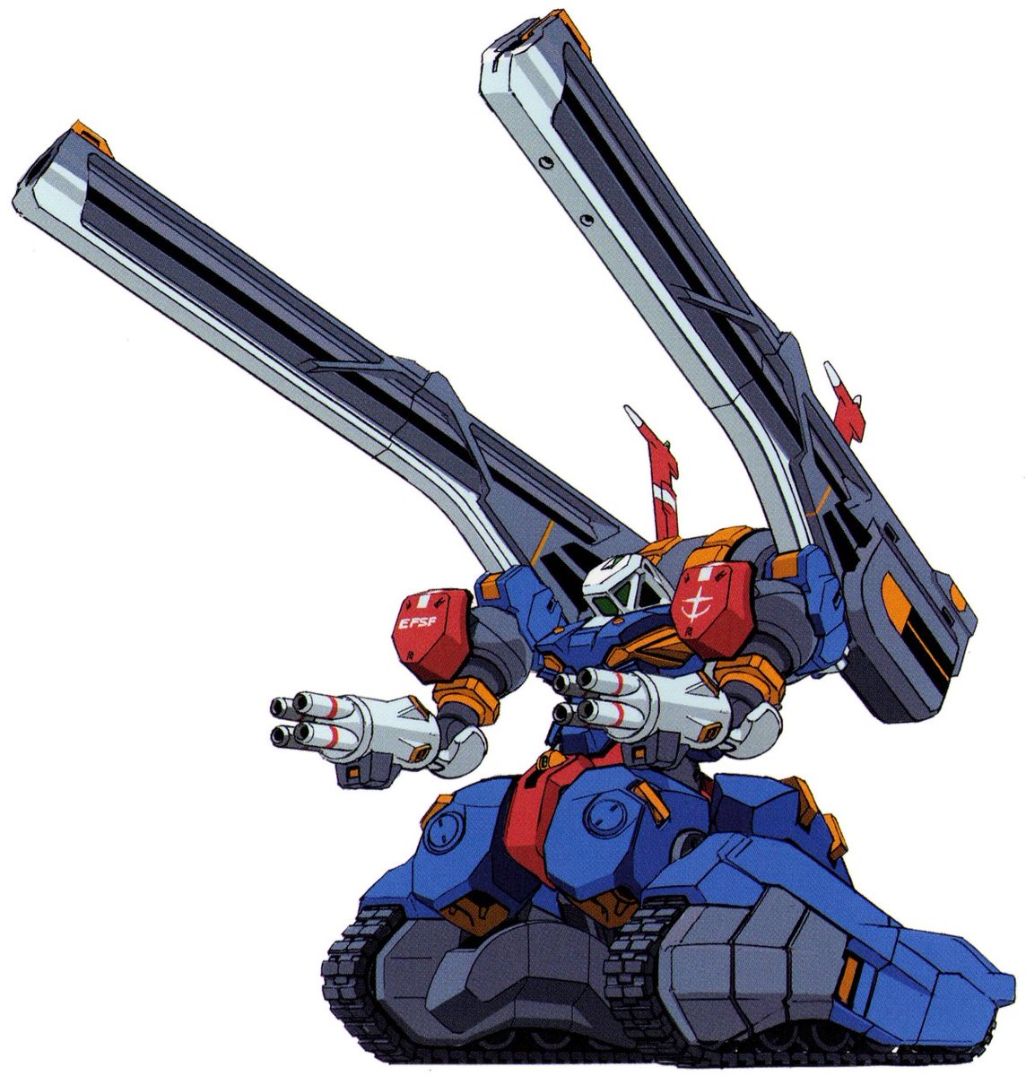 Vi0syn's tweet photo. Day 211 of posting Gquuuuuux guntank until bandai makes a kit of it https://t.co/4HMFRsm34L