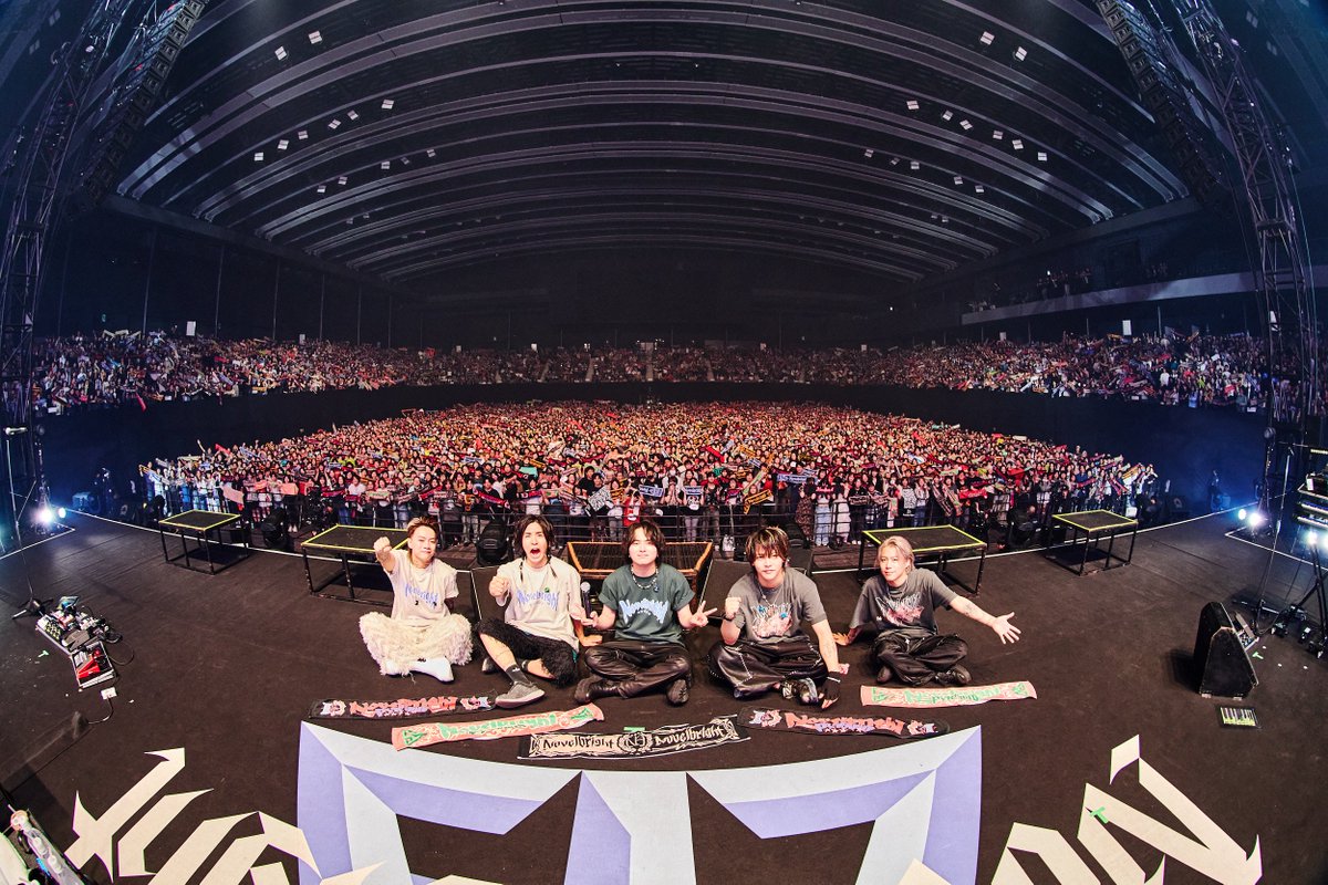 Novelbright_jp's tweet photo. 2026.09.26 at 大和工業アリーナ姫路
「Novelbright HALL&amp;ARENA TOUR 2026 
〜PYRAMID〜」

PYRAMIDツアー25日目
アリーナシリーズ開幕しました🎉✨
姫路初日ありがとうございました😊

Photo: @KeecoRoma , @macoj5
#Novelbright #PYRAMID https://t.co/dDCtEJm9aT