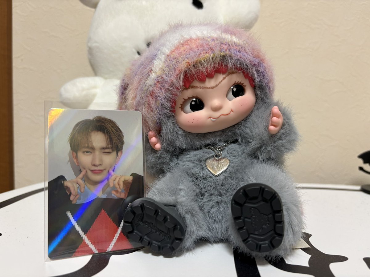 hyukhyuki_st0's tweet photo. 買うか悩んで先延ばしにしていたけどついにゲット！
そしてまさかのルーさんが抱っこしてた子が来てくれて最高😭
#TEMPEST #템페스트 #LEW #루 https://t.co/rPMny8q6mu