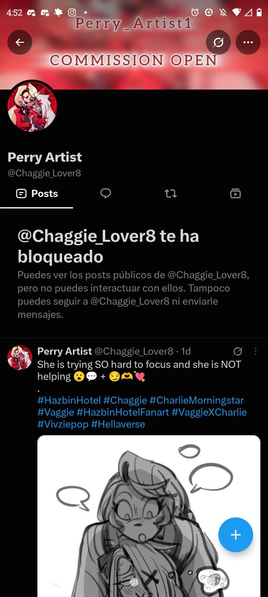 venequitz's tweet photo. Attention all artists: this person is opening commissions and claiming to draw, but she is nothing more than a common thief and a scammer. Don't believe her; all the art she displays is stolen—completely stolen. Please report this account.  

Hi @Chaggie_Lover8  ;) https://t.co/nSDZnKhZsb