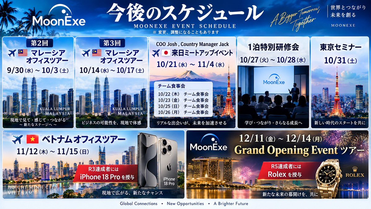 Akiramvl's tweet photo. 👑BitradeXトップ陣、新案件に移動の情報👑

#BitradeX→#MoonExe🚀

トップ登録で資産倍にしたい人はコメントもらえれば紹介リンクと詳細送ります

早期参加と早期撤退で稼ぎましょう

zoomセミナー9/28 21:00〜
希望の方はフォロー&amp;DMで詳細送ります https://t.co/qYvX6e7sJC