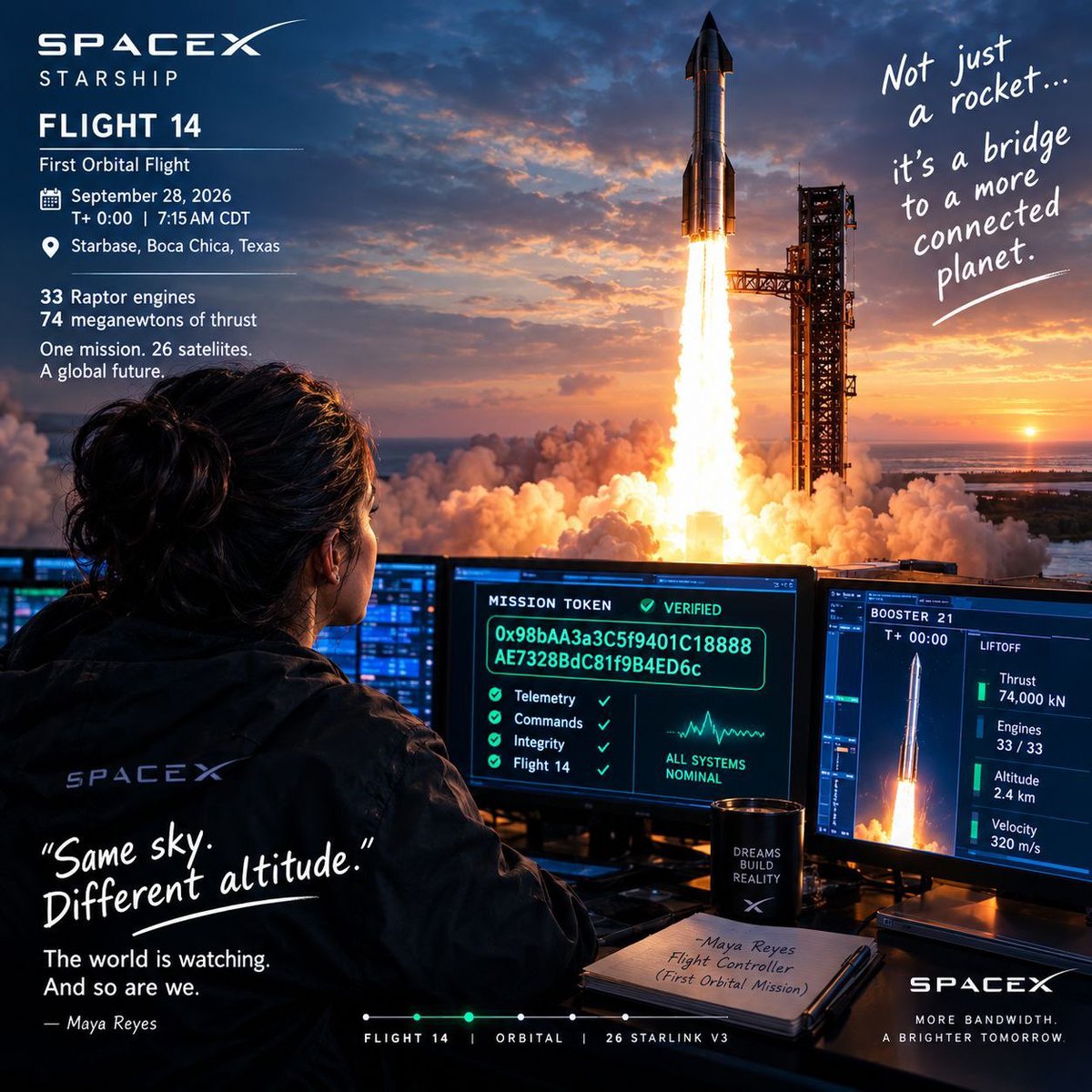DialaCrypto's tweet photo. 🚀 $FLIGHT14 ISN’T COMING.

FLIGHT 14 IS THE MOMENT.

⛓️ Robinhood Chain
CA: 0x98bAA3a3C5f9401C18888AE7328BdC81f9B4ED6c https://t.co/I60ZoOjV77