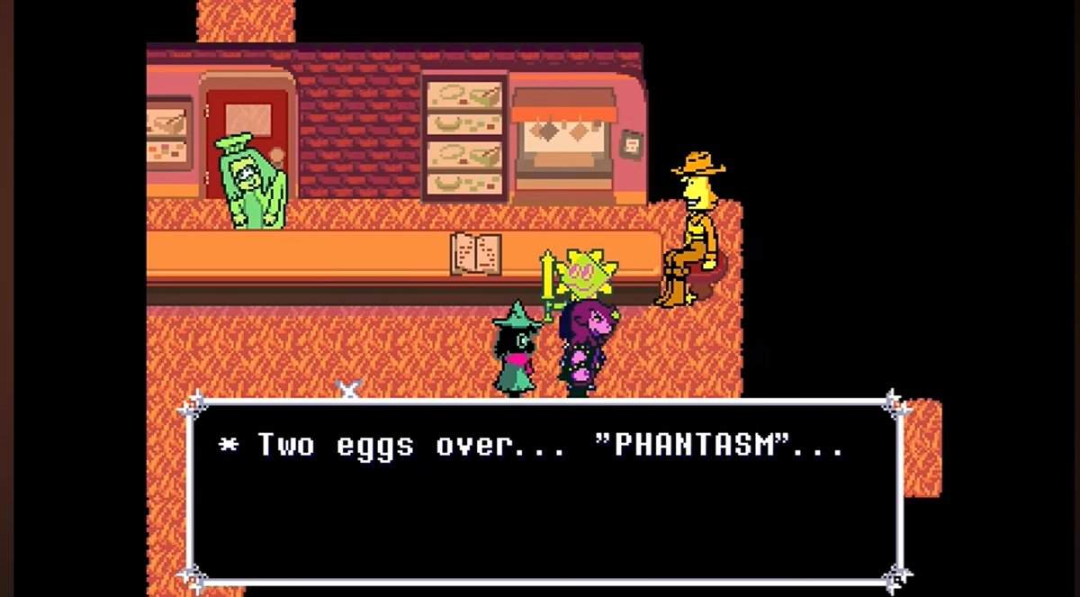 flowflow_2slow's tweet photo. Toby Fox was lowkey's nuts for putting these two lines in the same chapter https://t.co/GedGSkPU0n