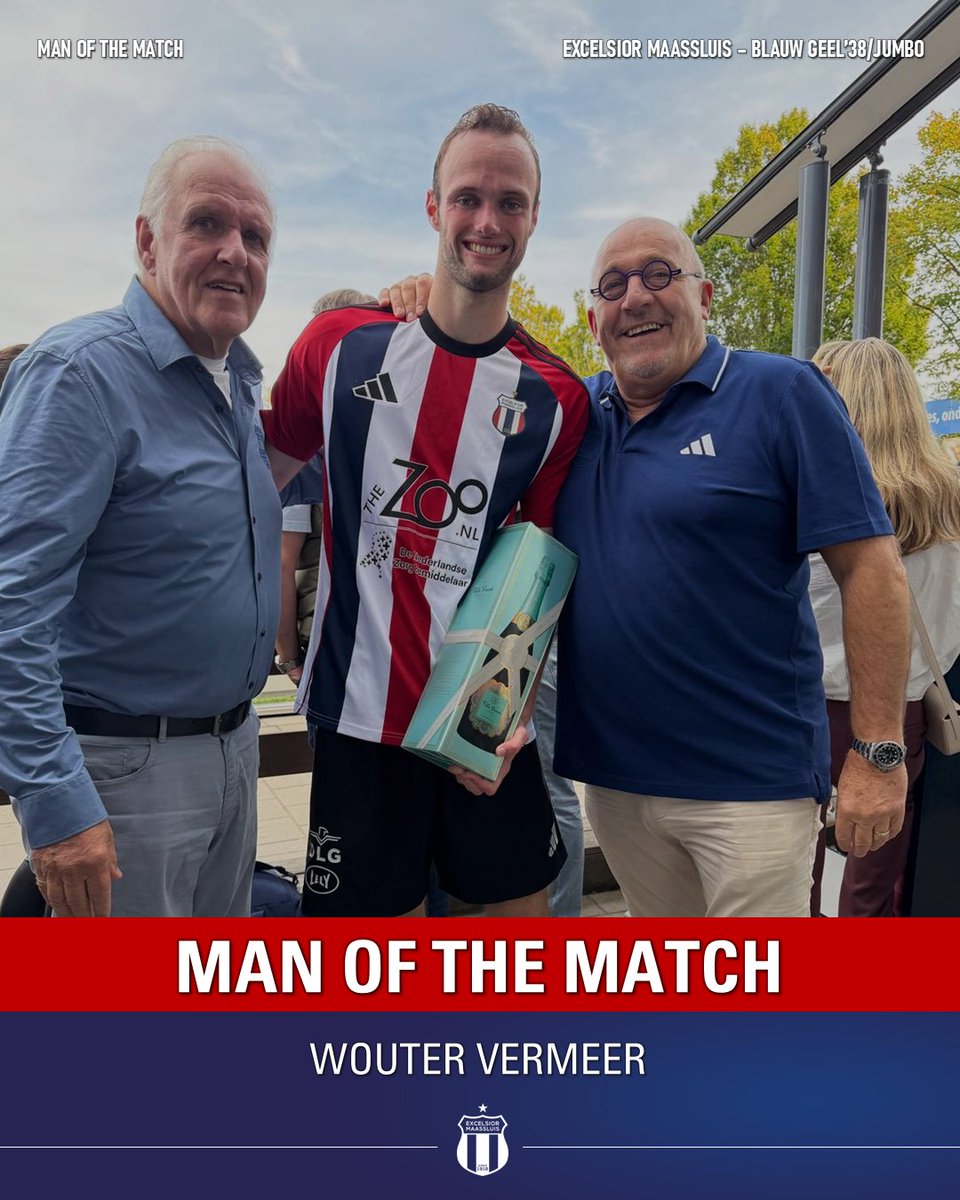 excelsiorm's tweet photo. Wouter Vermeer werd tegen Blauw Geel'38/JUMBO uitgeroepen tot Man Of The Match! ⭐️

#EXCbla https://t.co/f5gR8xSHCe