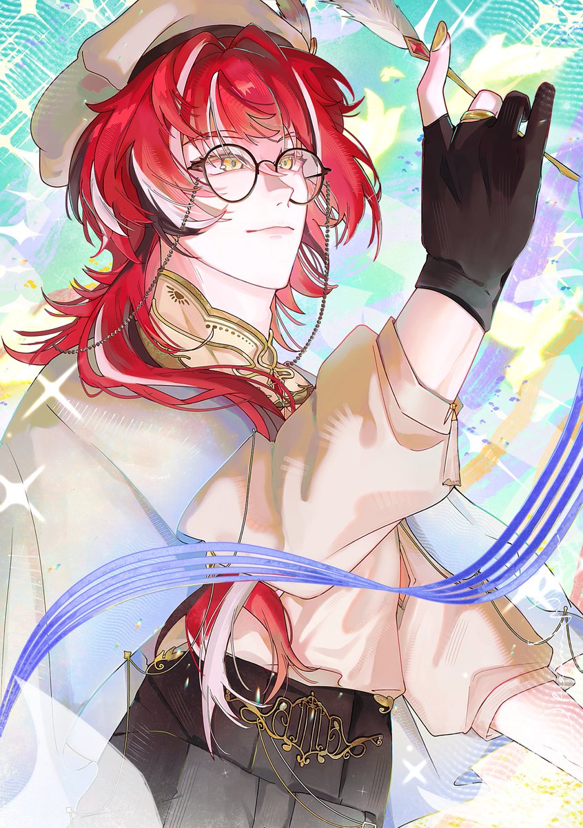 senkix8's tweet photo. The warden will lead us to a beautiful dream. 

Congrats for the new oufit Harriss !! ✨ 
#harristhetic #DreamWarden https://t.co/QNeIWxbnwe