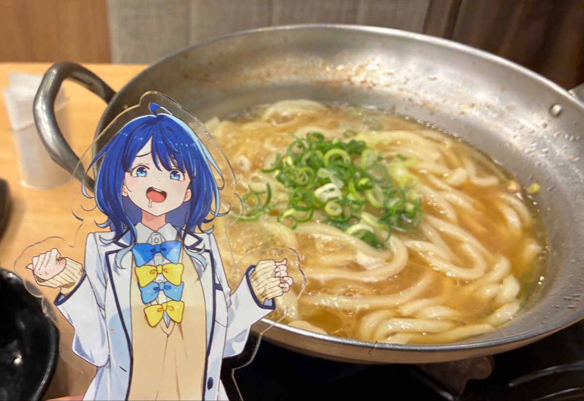 amamori_takibi's tweet photo. 〆のうどんは細くてツルツルしているので太らないのではないでしょうか…
八奈見さんの言葉の歯切れは悪かった
＃マケイン https://t.co/2qVnHHcePs