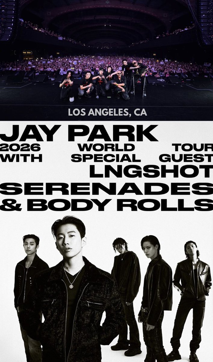 LngshotUnion_'s tweet photo. LNGSHOT has successfully completed the North America leg of Jay Park’s Serenades &amp; Body Rolls Tour.

#LNGSHOT #롱샷 https://t.co/cWwknlcoPK