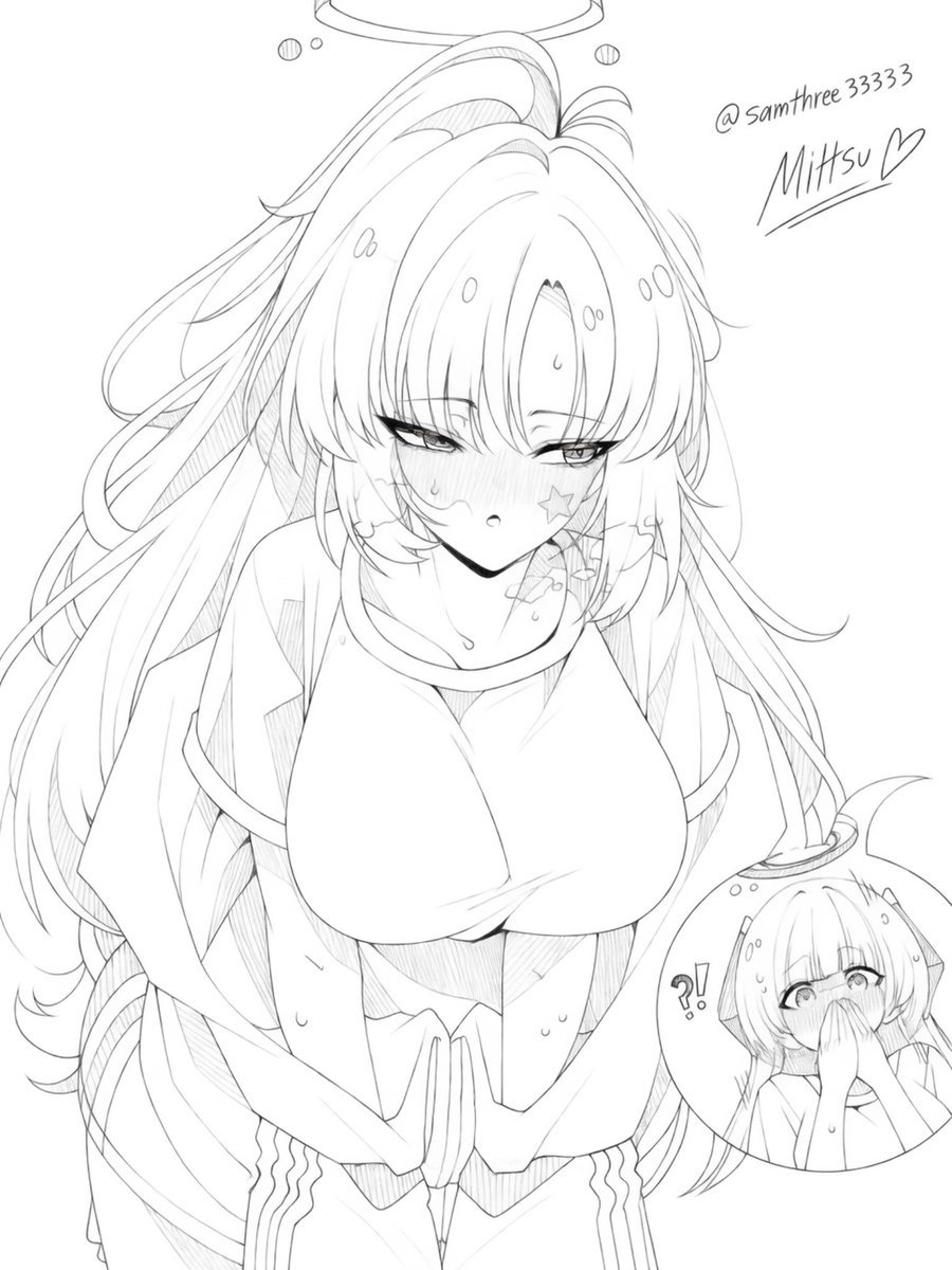 samthree33333's tweet photo. #블루아카이브_𝕏친소
#블루아카이브_트친소
#블루아카_𝕏친소
#블루아카_트친소

ㅇ, 안녕하세요..! 조금 소심한 선생입니다..! 요즘은 이렇게.. 선화 위주로 그리고 있고.. 지금 공약도 하고 있긴 한데.. 뭐 암튼 오시는 분들 다 잘 부탁드립니다..! 이쁜 그림들 많으니까 많관부..! 감사합니다..! https://t.co/xoeMpZDSeE