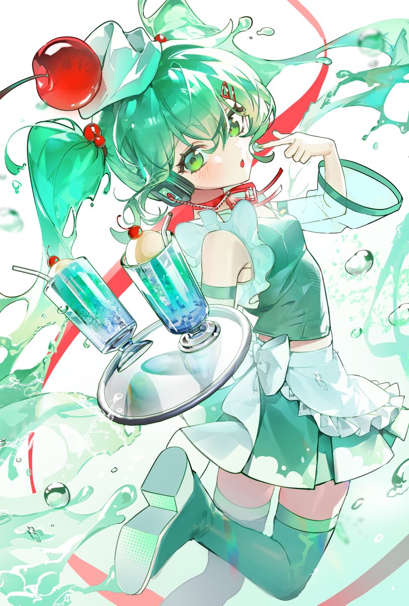 llll4414_j's tweet photo. #初音ミク #HatsuneMiku
SODA MIKU 🥤
따롱님 소다미쿠 디자인이 너무 예뻐서 그려봤어요 💙🫧 https://t.co/G2faTWlLFW