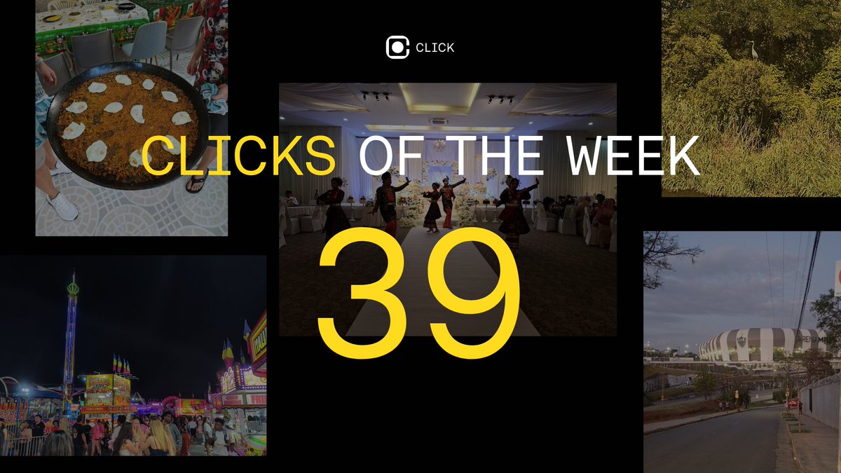 clickdeepreals's tweet photo. 🌍 Clicks of the Week #39 is live!

This week, our Clickstars take us across four countries and five unforgettable local moments:

🇵🇱 A watchful heron in Upper Silesia
🇲🇾 A wedding dance in Kuala Lumpur
🇪🇸 A communal paella in Paiporta
🇺🇸 Maryland fair lights
🇧🇷 Football fever in Belo Horizonte

Every Click is real, signed and preserved on the Trust Network. 📸✨