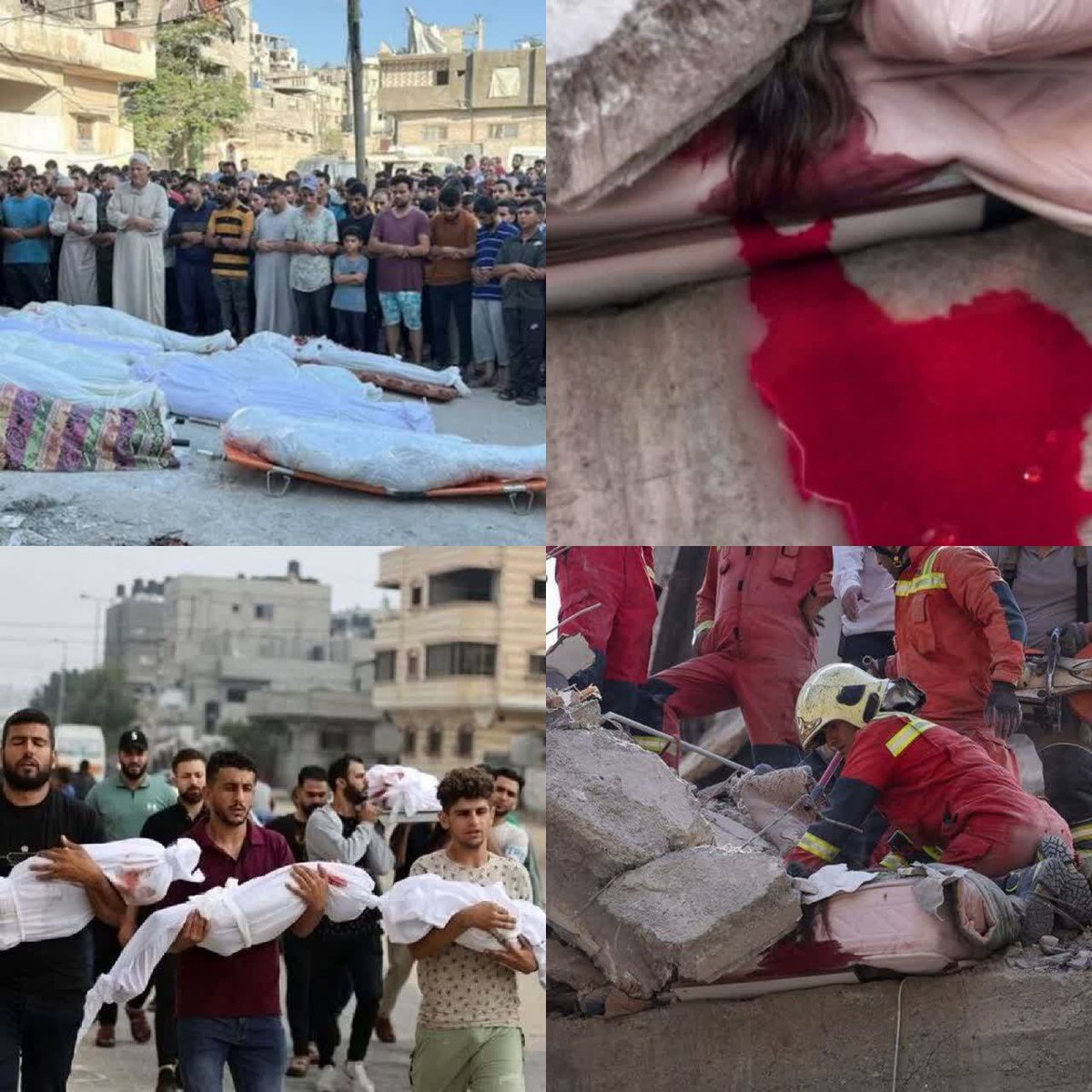 fmh12361731's tweet photo. وقتی نتانیاهو از اخلاقی‌ترین ارتش دنیا می‌گوید، شاید بد نباشد قبل از قضاوت، آرشیو تصاویر غزه را هم نگاه کنیم . 
#MostMoralArmy https://t.co/KGQ6iARPmF