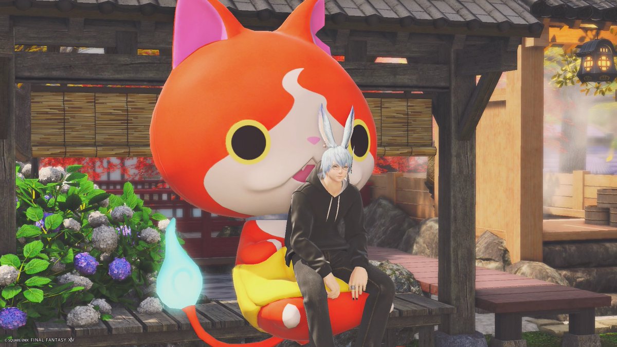 Reito_FF14's tweet photo. ジバニャンを得ました！！　お友達とFATEめちゃくちゃ回った https://t.co/jzBD50K1EN