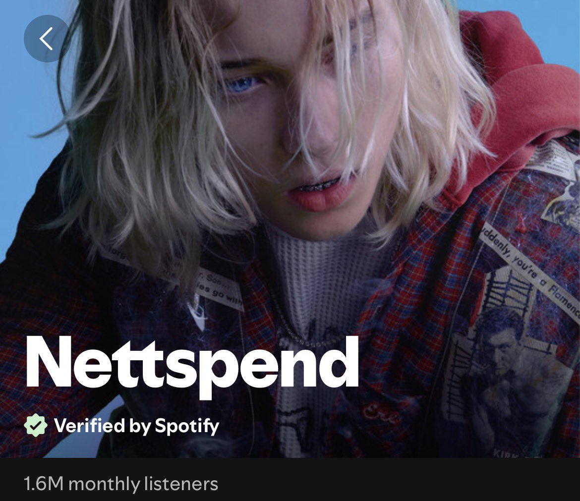 HauntedAuraa's tweet photo. sematary is gaining on nettspend's monthly listeners 👀 https://t.co/WqZiT50AQJ