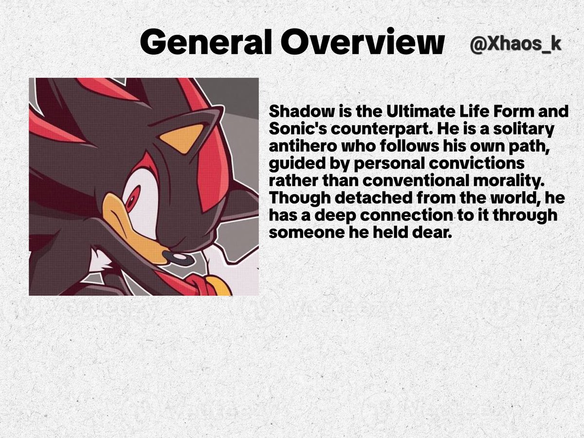 Xhaos_k's tweet photo. Character cheat sheets/slides for Shadow https://t.co/kPZrr9eCs0