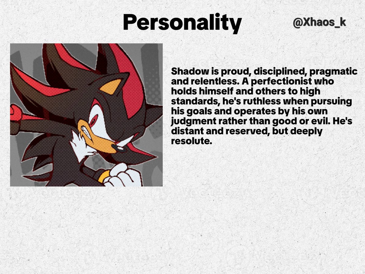 Xhaos_k's tweet photo. Character cheat sheets/slides for Shadow https://t.co/kPZrr9eCs0