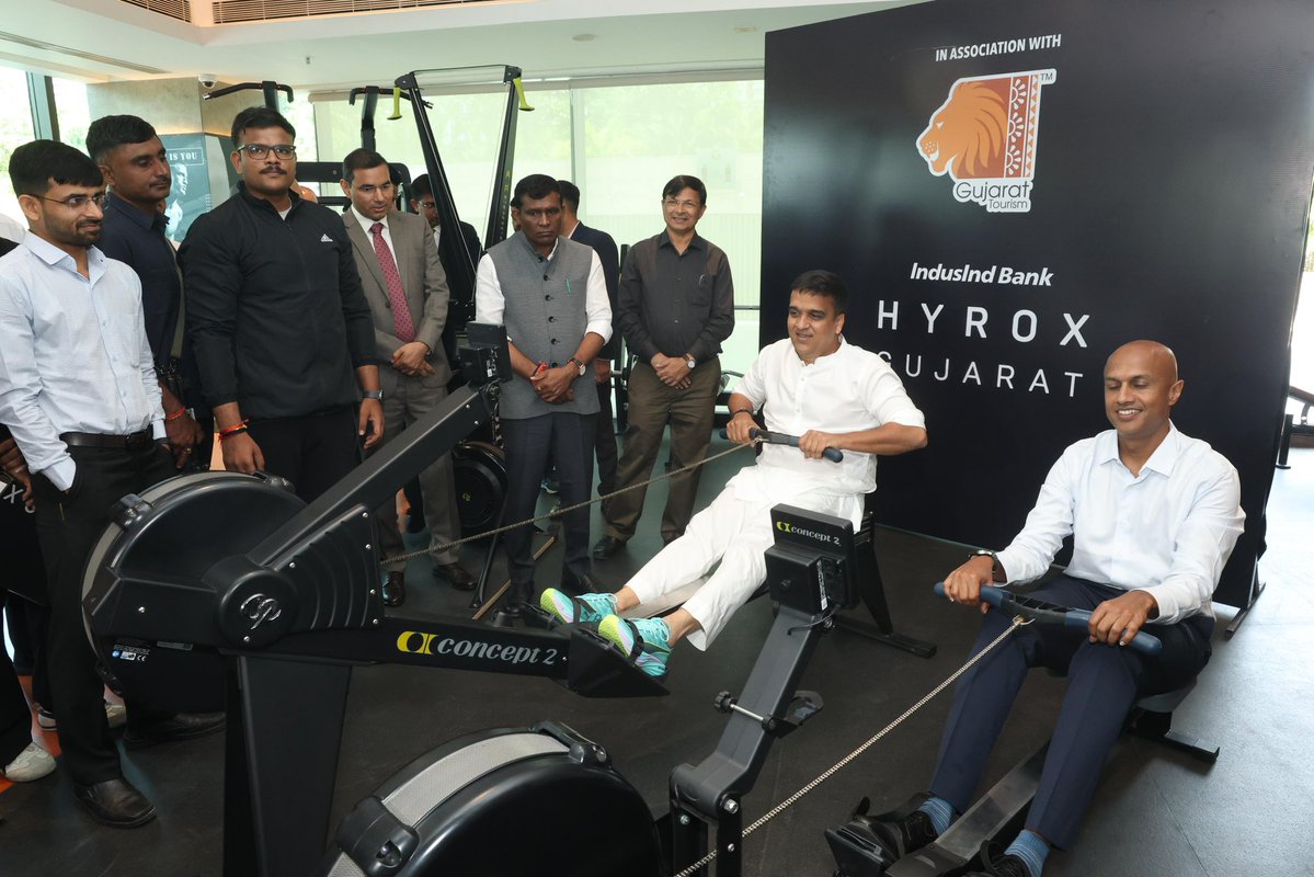 sanghaviharsh's tweet photo. I welcome HYROX to Gujarat!

26th to 28th November.

#Hyrox https://t.co/bvMzL4vxTk