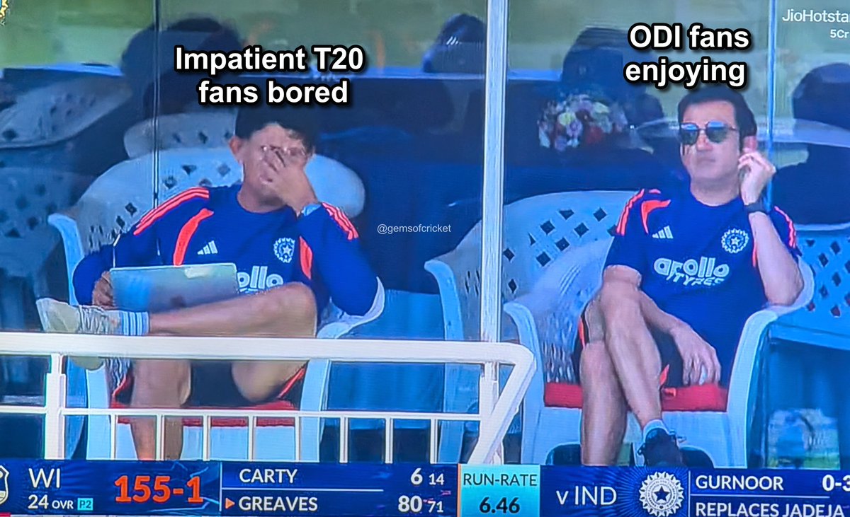 GemsOfCricket's tweet photo. two types of cricket fans https://t.co/yiOWwrEV6c