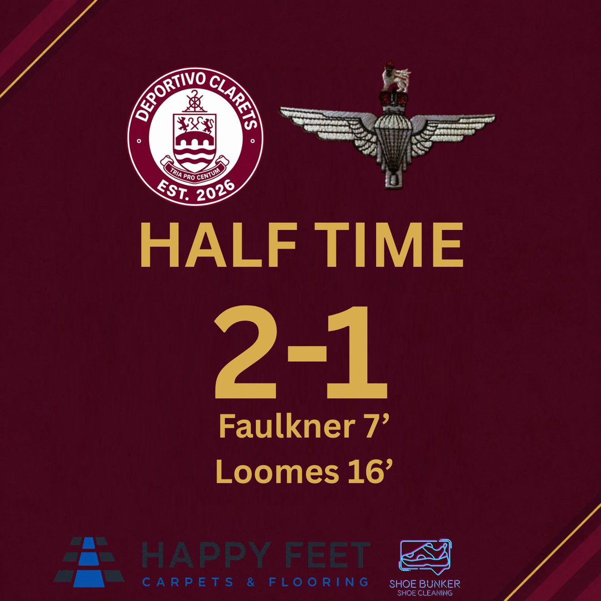 DeporClarets's tweet photo. We go into the half time break a goal to the good after an electric start! https://t.co/4JZcHVoKZW