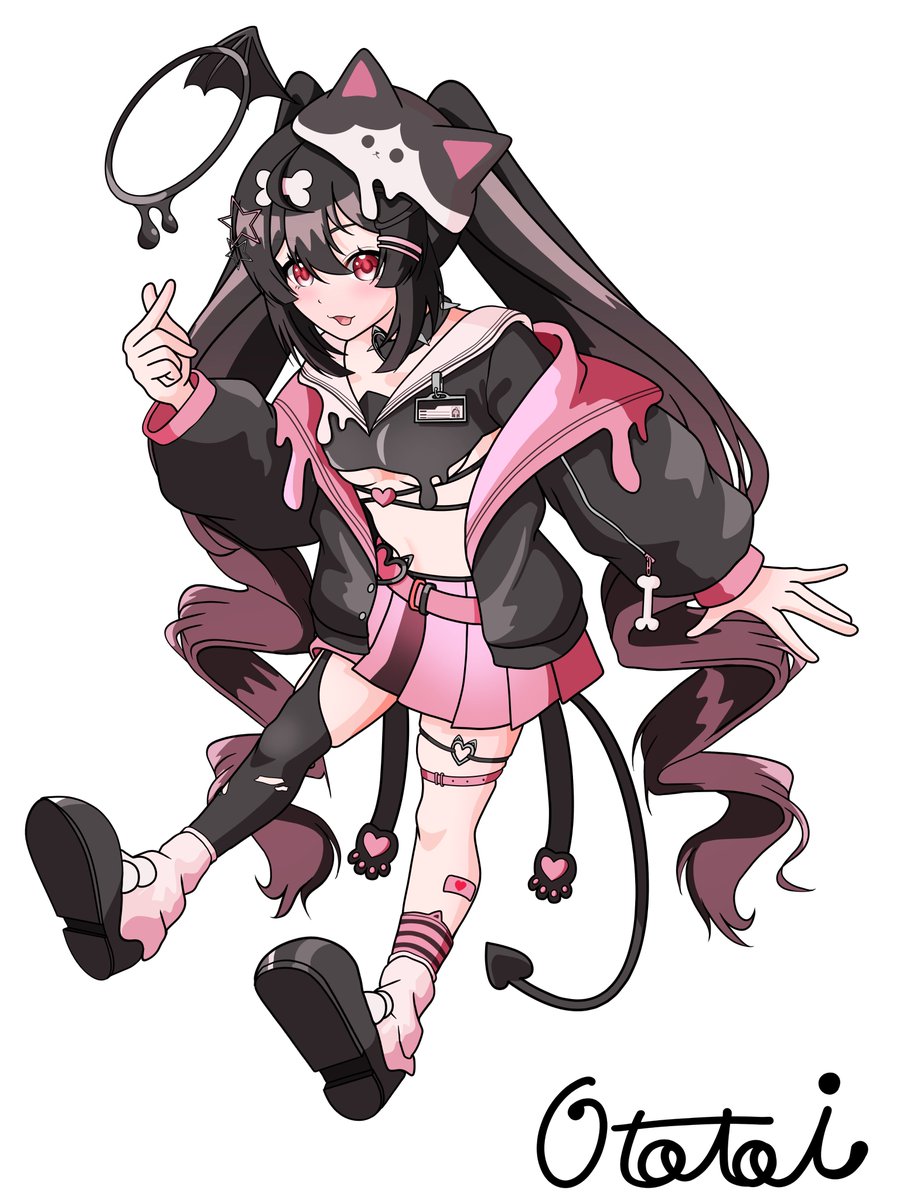 asitakaraha32's tweet photo. @939390000_24 #RPしたVtuberさんを描く
#RTしたVtuberさんを描く
ご応募いただきありがとうございます
今回抽選で選ばれた２名の内の1人
そのお方はこちら

@939390000_24
猫魔ちい様

デフォルメきかせたお姿で描かせていただきました https://t.co/AITWSkDKg6