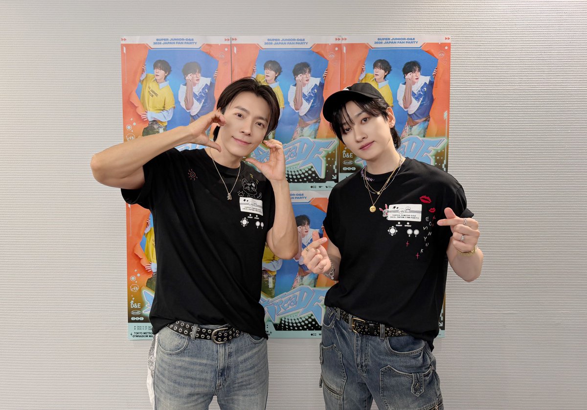 SJ_DnE_JP's tweet photo. 👾⠁⠁⠂⠄⠄⠂ .-  .-.  -.-.  .-  -..  .ᯓ. ݁₊⭑
⠀⠀⠀ 𝖲𝖴𝖯𝖤𝖱 𝖩𝖴𝖭𝖨𝖮𝖱-𝖣&𝖤 2026
⠀⠀⠀ 𝖩𝖠𝖯𝖠𝖭 𝖥𝖠𝖭 𝖯𝖠𝖱𝖳𝖸 𝗔𝗿𝗰𝗮𝗗𝗘
⭑₊ ݁.ᯓ.-  .-.  -.-.  .-  -..  . ⠄⠂⠂⠄⠄⠂⠁🎮

- DAY 2 -

2日間あっという間だったけど
久しぶりに会えて最高の思い出です✨
これからも僕たちのストーリーを一緒に作って行こうね！
いつまでもANNIEにこいしてる🫰
またすぐ会おう！

#슈퍼주니어DnE #SuperJuniorDnE
#DONGHAE #EUNHYUK
#ドンへ #ウニョク
#ArcaDE