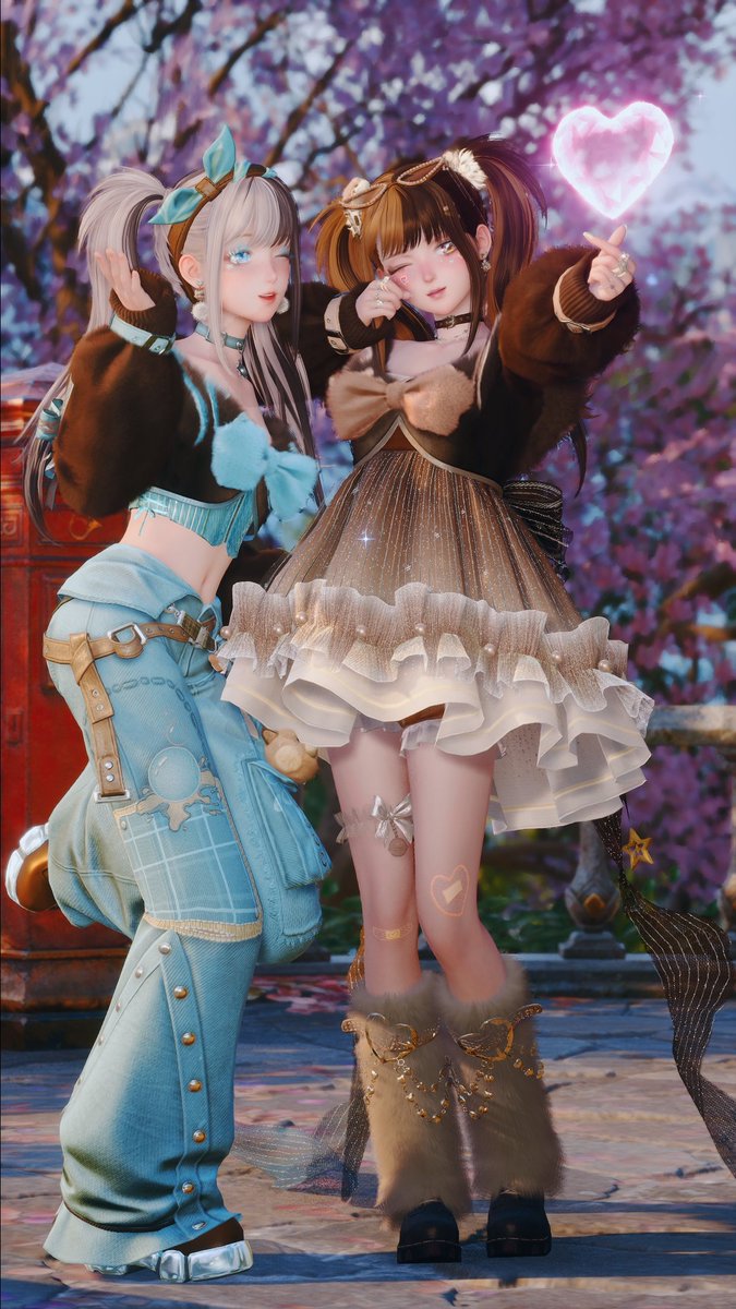 neullo_nikki's tweet photo. 둘이 너무 귀여워😍

#InfinityNikki #인피니티니키 https://t.co/JTeSidWlET