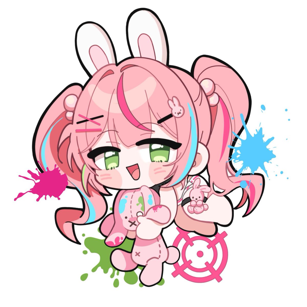 U_U_hwa's tweet photo. 양갈래 나나🐰
#Nanart_ https://t.co/XbGtkDgape