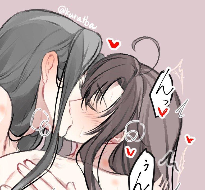 kuratba's tweet photo. 仲良し忘羨 https://t.co/MzAOGycKIm https://t.co/qYnVc2ZEf2