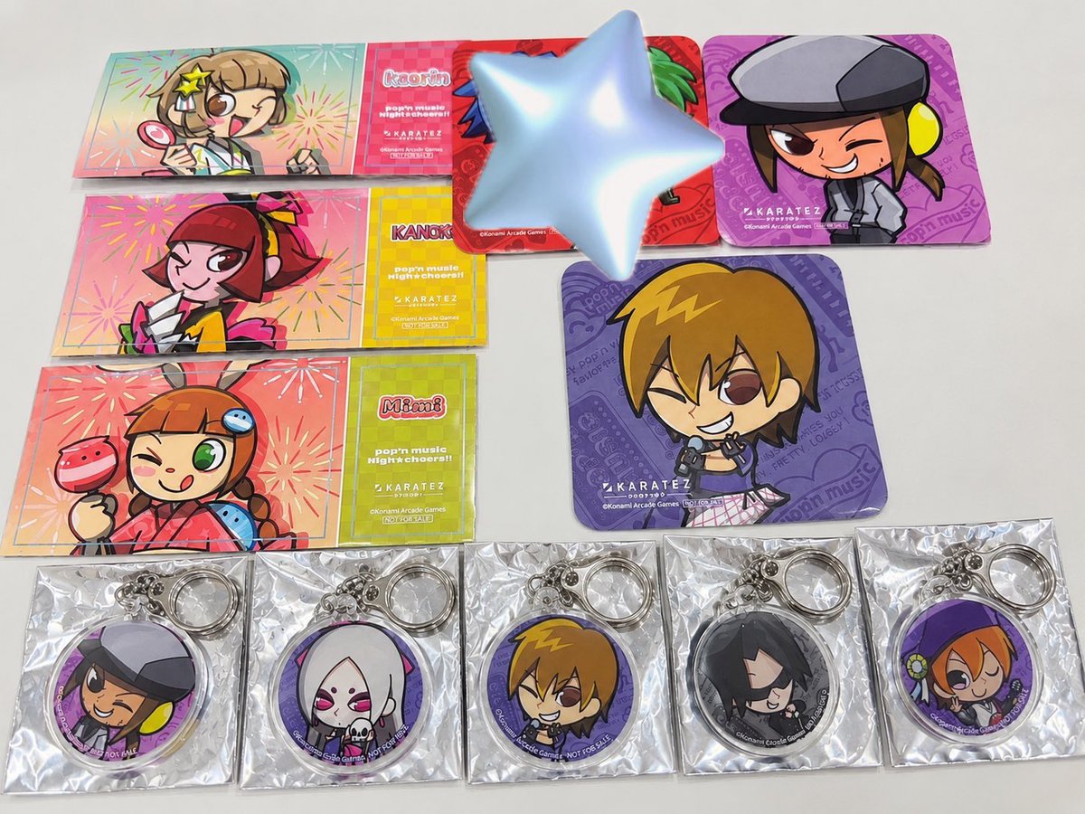 otochan_911's tweet photo. 【交換】ポップンミュージック　ポップン　カラ鉄　カラオケの鉄人
　
譲)チケット:かおりん、鹿ノ子、ミミ
　コースター:MrKK、ケイゴ
　チャーム:MrKK、レオくん、ジャスティス、桔梗、ケイゴ

求)チャーム:タイマー

異種交換、複数提供可能
郵送交換希望
検索からでもお気軽にお声掛けください https://t.co/POO9mUomEv