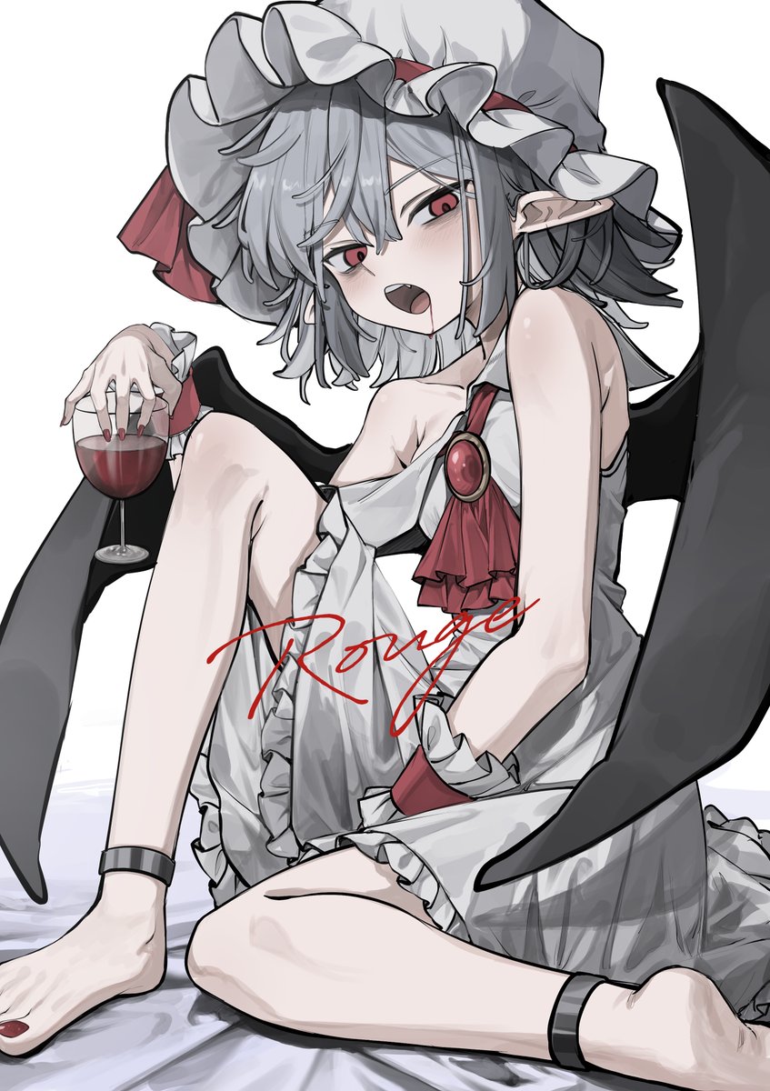 Uwata_h's tweet photo. 第13回博麗神社秋季例大祭
新刊告知②

新刊「Rouge」
B5/20P/フルカラー/1000円

Xに投稿したイラスト＋描きおろしイラストの画集になります。紅魔郷に登場するキャラクターオンリー！

え56ab 干物屋にて。よしなに！ https://t.co/CN3s1NgGIF