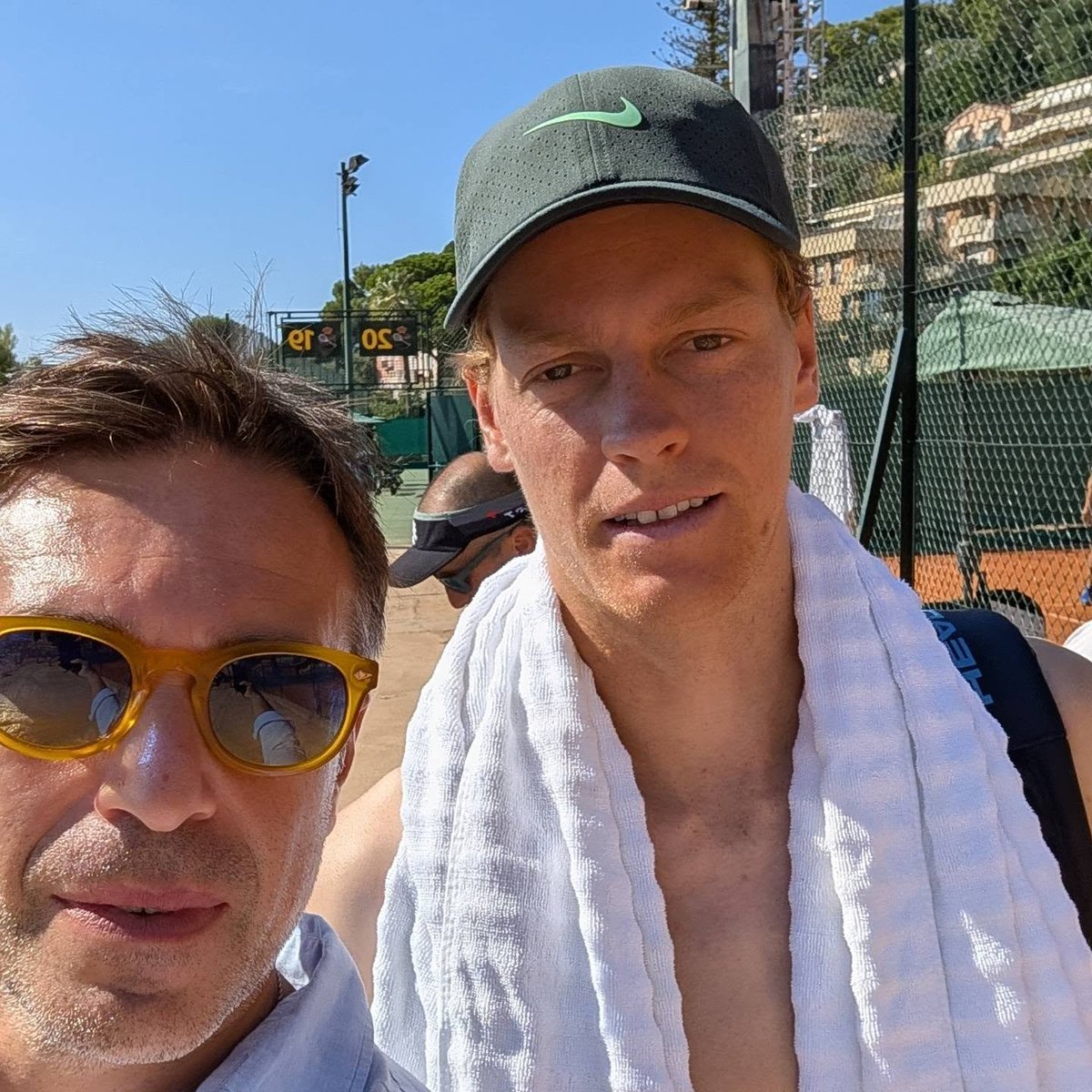 jannik_files's tweet photo. Jannik Sinner is back in Montecarlo to train!! 🦊❤️

📸 antonio__passarelli https://t.co/aTTpj7AhIl