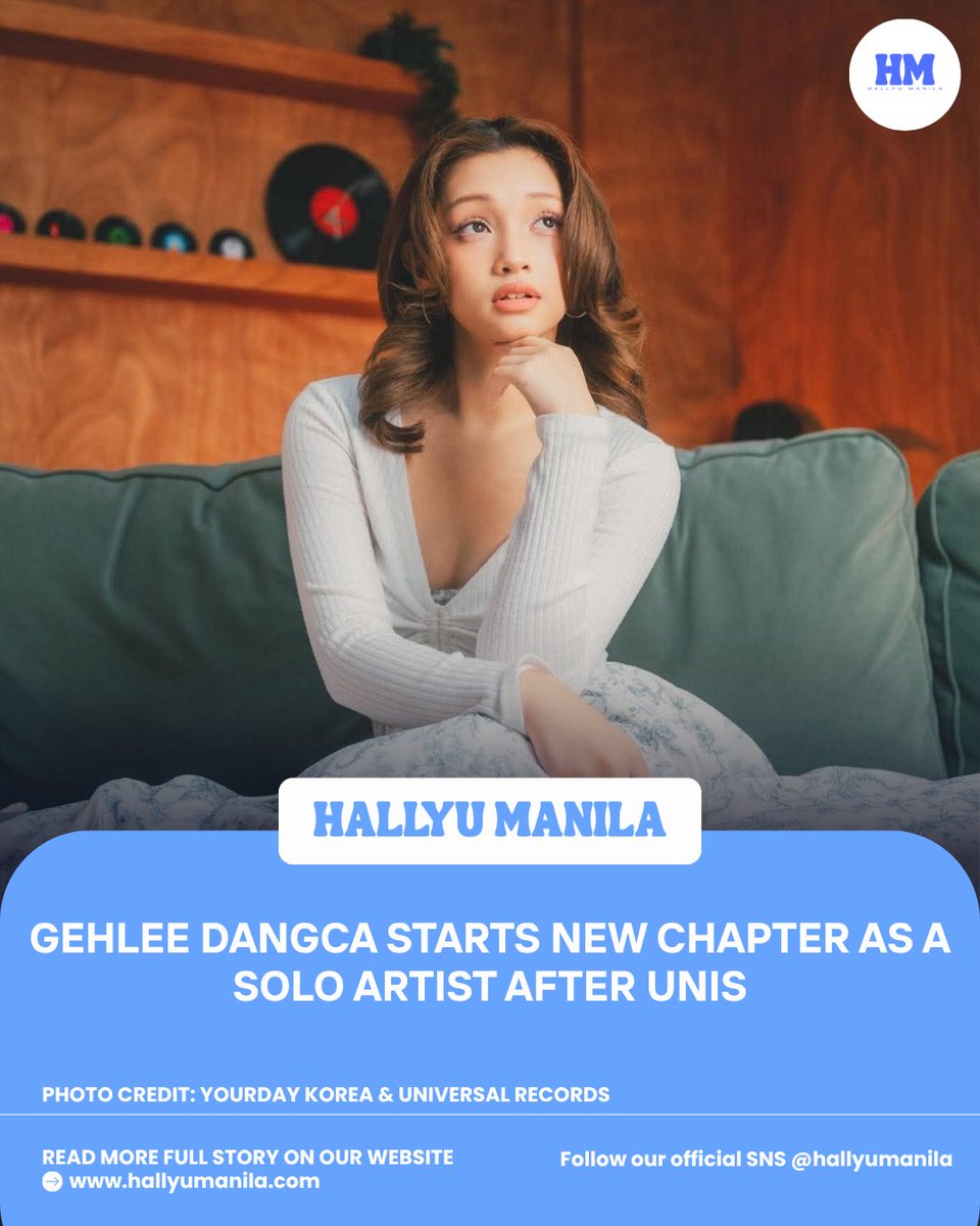 HallyuManila's tweet photo. Filipina singer and former UNIS member Gehlee Dangca is coming home to the Philippines to embark on an exciting new chapter in her career.
Read full story here: https://t.co/cbciJ1OcCf
#GehleeDangca #Gehlee #UNIS #Kpop #FilipinaKpopIdol #UniversalRecords #GLXYTalentManagement https://t.co/CNMhUc0ZOW