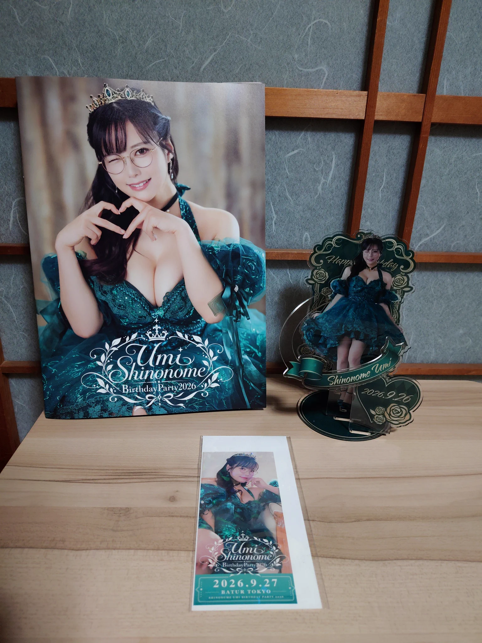 東雲うみ 2025 生誕祭 アクリルスタンド 写真集 トートバッグセット 江乃宮冴月 on X: 