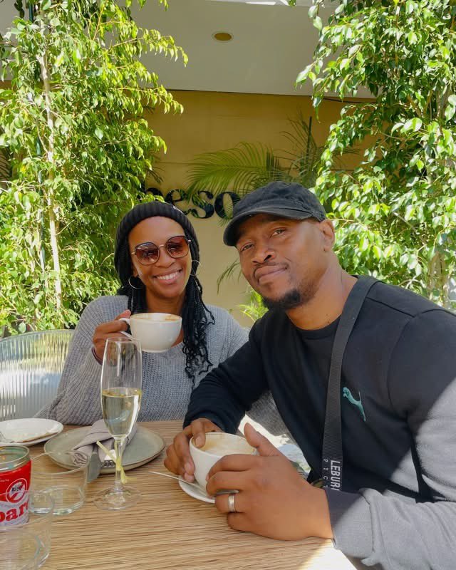phuti_mathobela's tweet photo. Actor Tshepo “Howza” Mosese and his wife, Salamina Mosese, are celebrating 18 years of marriage. 
Congratulations to this beautiful couple on 18 years of love, commitment and partnership! Wishing them many more happy years together. https://t.co/6gK3T3q9Oj