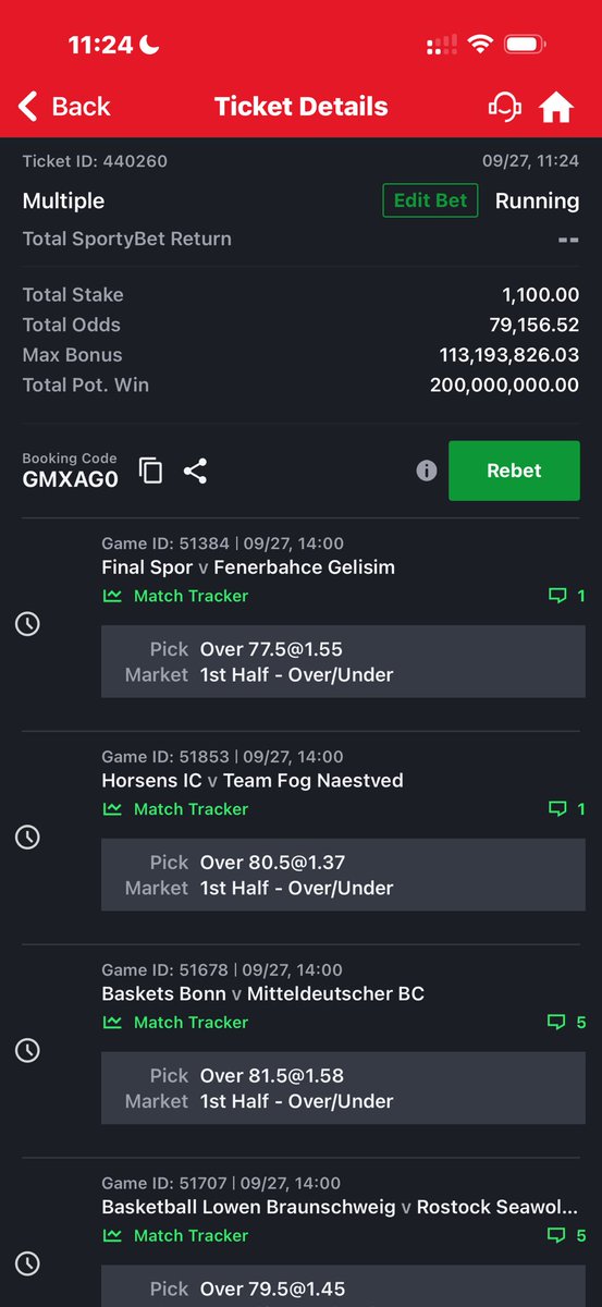 Amuludun_fyp's tweet photo. Todays basketball 🏀 
70k odds
29/29 https://t.co/k7fe9C5VO5