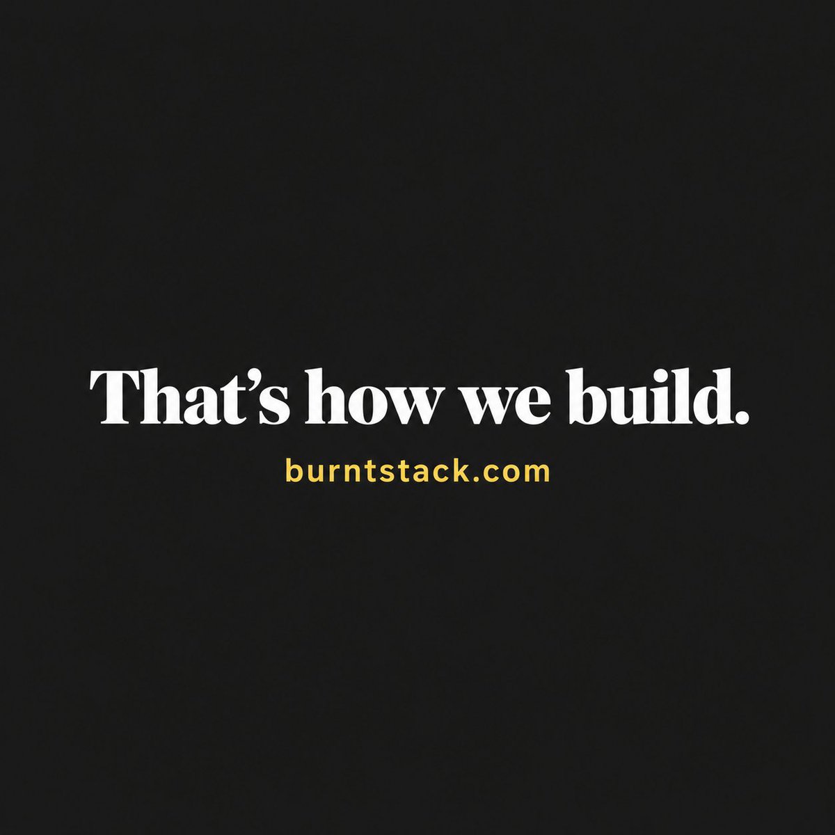 BurntStackoff's tweet photo. Behind every project: 1 conversation, 0 guesswork. That's how we build. 

#BurntStack #WebDevelopment #BuildInPublic #TechStartup #ClientFirst #NoGuesswork #DigitalAgency #StartupLife #WebDesign #TechCommunity https://t.co/uX9Df6Adlb
