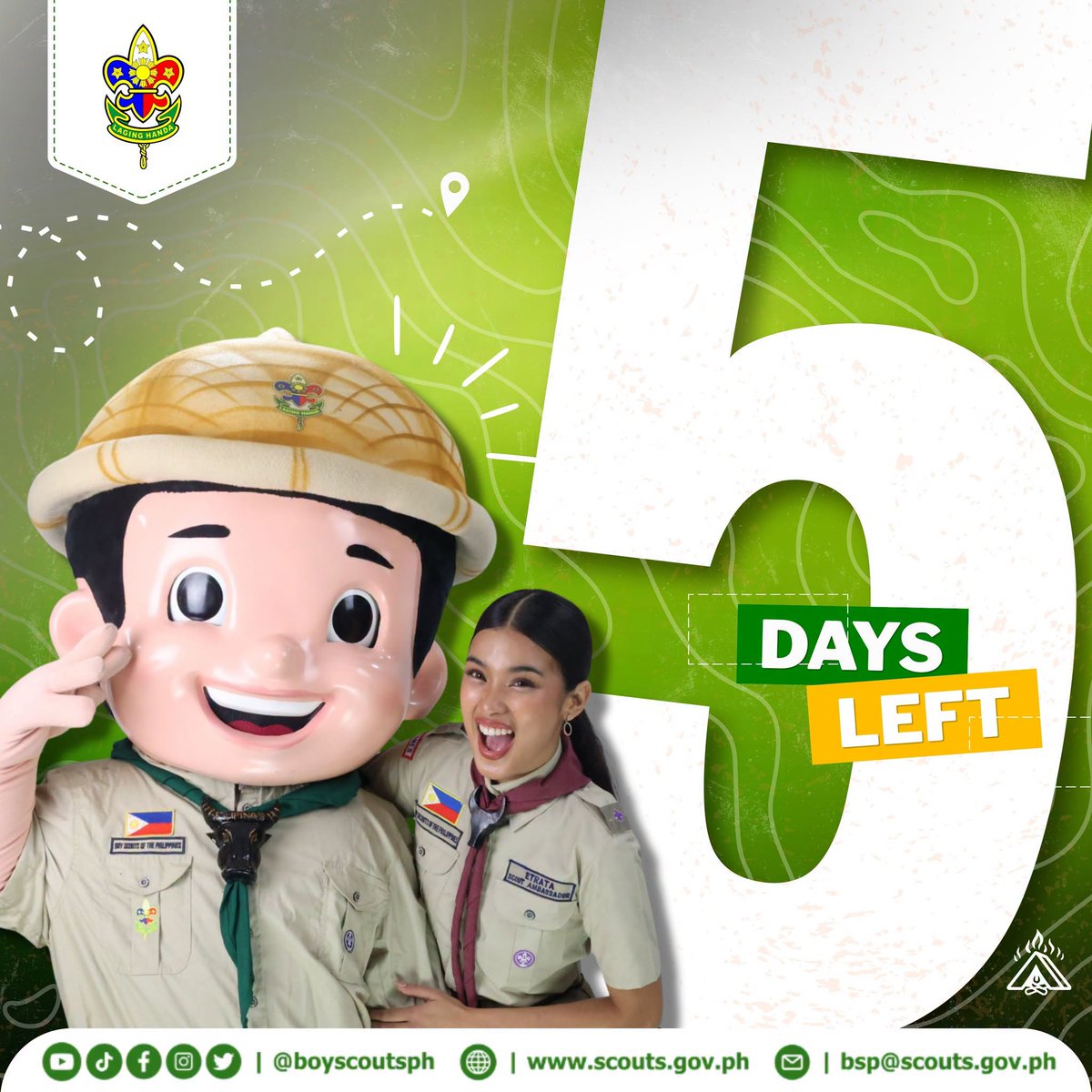 boyscoutsPH's tweet photo. ๐๐๐ฉ๐ ๐๐๐ฌ๐ฆ ๐ง๐๐๐ ๐ช๐ ๐ฆ๐๐ข๐จ๐ง ๐ง๐๐๐ฆ ๐ข๐จ๐ง!
Binoy and Ate Shuvee said: ready na kami!
Kayo Scouts, ready na rin ba? Let us know in the comments!
#ScoutingMonth2026
#ScoutsPH https://t.co/Dwm7RsnxSG