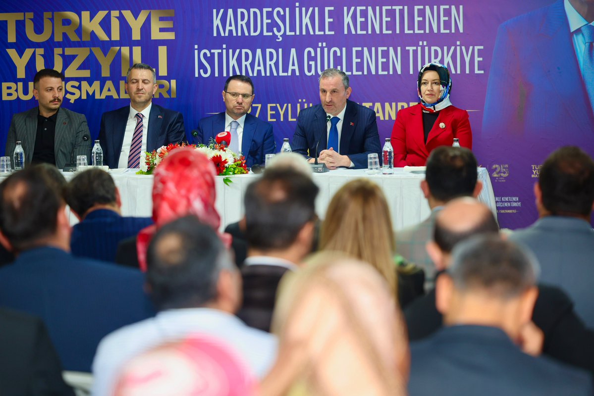 alitombastr's tweet photo. Adalet Bakanımız Sn. Akın Gürlek’i Sultanbeyli’mizde misafir ediyoruz.

Sayın Bakanımızın teşrifleriyle; kıymetli milletvekillerimiz, İlçe Başkanımız ve teşkilatımızla birlikte bugün gerçekleştireceğimiz saha programı öncesinde bir araya geldik.

Türkiye Yüzyılı Buluşmaları İstanbul programı kapsamında ilçemizde hemşehrilerimizle buluşacak, esnafımızı ziyaret edecek; gönül gönüle sohbet edeceğiz.