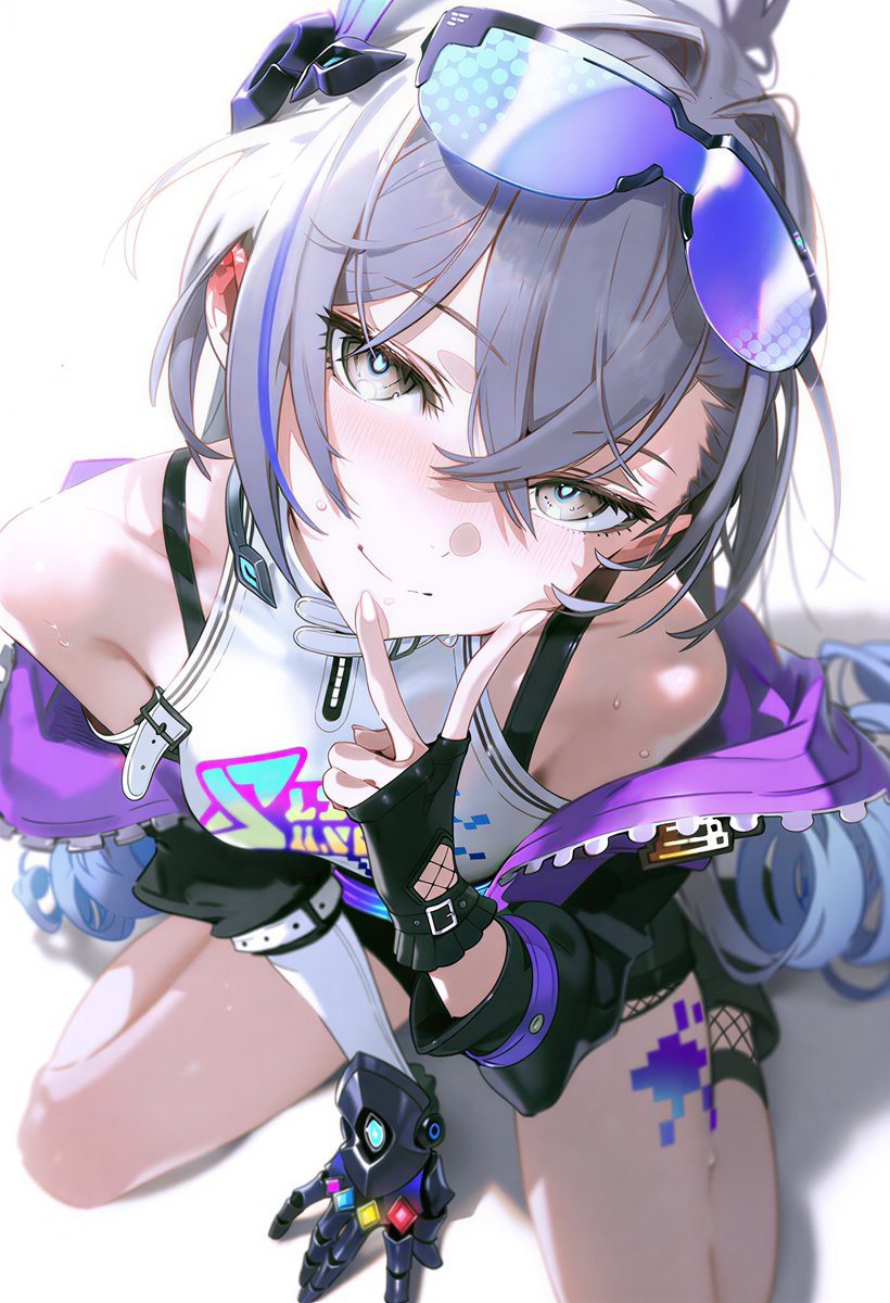 PurpleCat_Art's tweet photo. Silver Wolf / 銀狼
SFW illustration 
#崩壊スターレイル #HonkaiStarRail https://t.co/g1TUfKxxWm