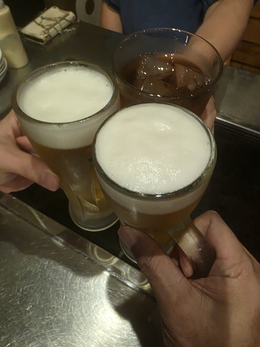 noda18243113's tweet photo. 今日は試合ないけど
ビーハイさんに🍻
珍しく家族みんなで😊
G勝ちそうだからいっぱい
食べて呑もう🍺🤗

 #ビールとハイライト https://t.co/qF78ZLx9O0