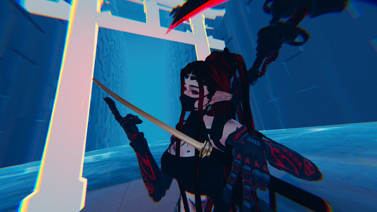 xVioletDeathx's tweet photo. ⭕️❌Entering The Spirit World 1/2 ❌⭕️

World: https://t.co/PxQXJn5CuN

#VRC #VRChat #VRCPhotography #VRChatPhotography #VRC4Photos #cyberpunk #tactical #techwear https://t.co/GrXYVtcaCJ