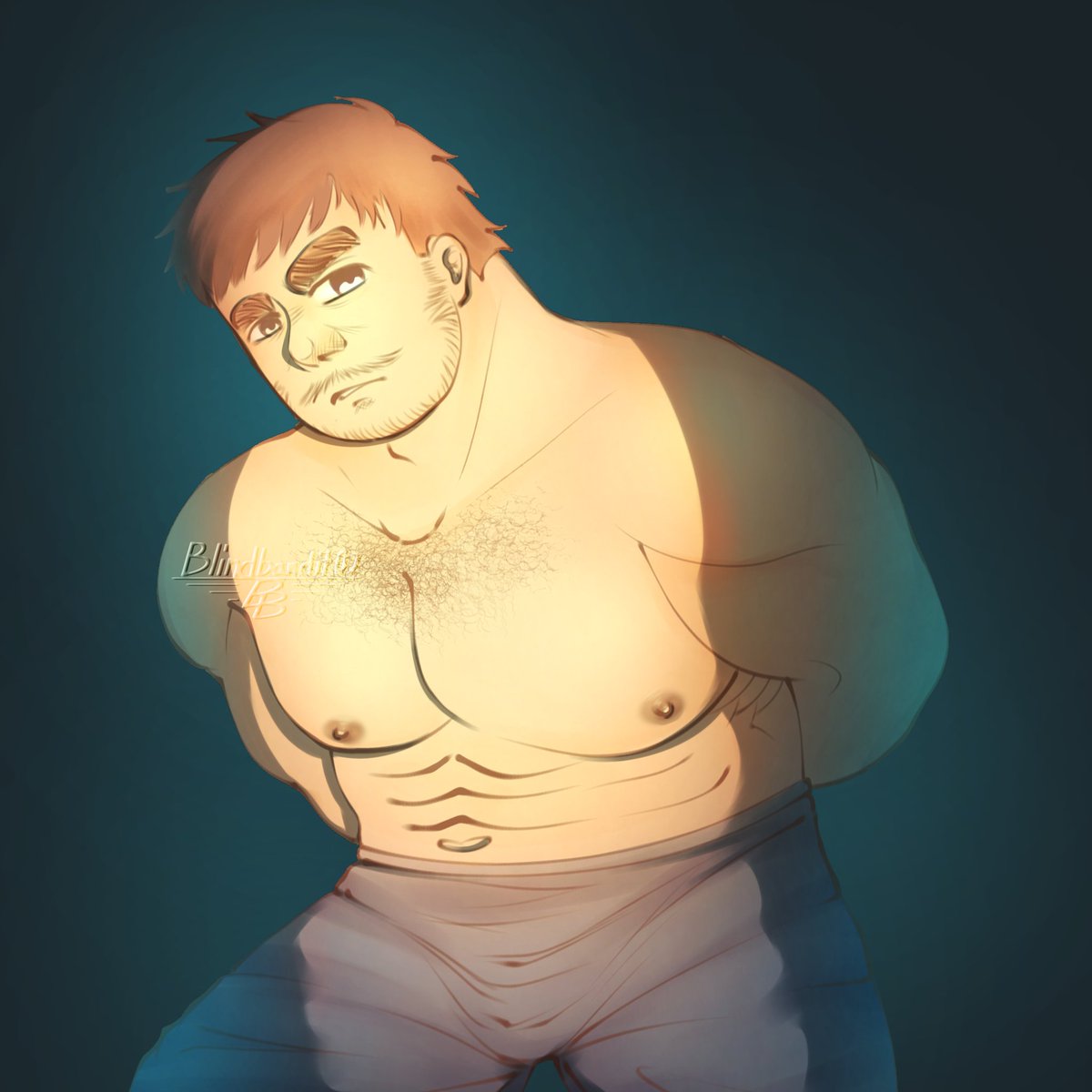 BlindBandit02's tweet photo. ❗ Suggestive Content ❗
Muscled body practice
Will do more body types for both genders.
#art #sfw #nsfw #bara #muscled #artshare https://t.co/FBRWOVRaD7