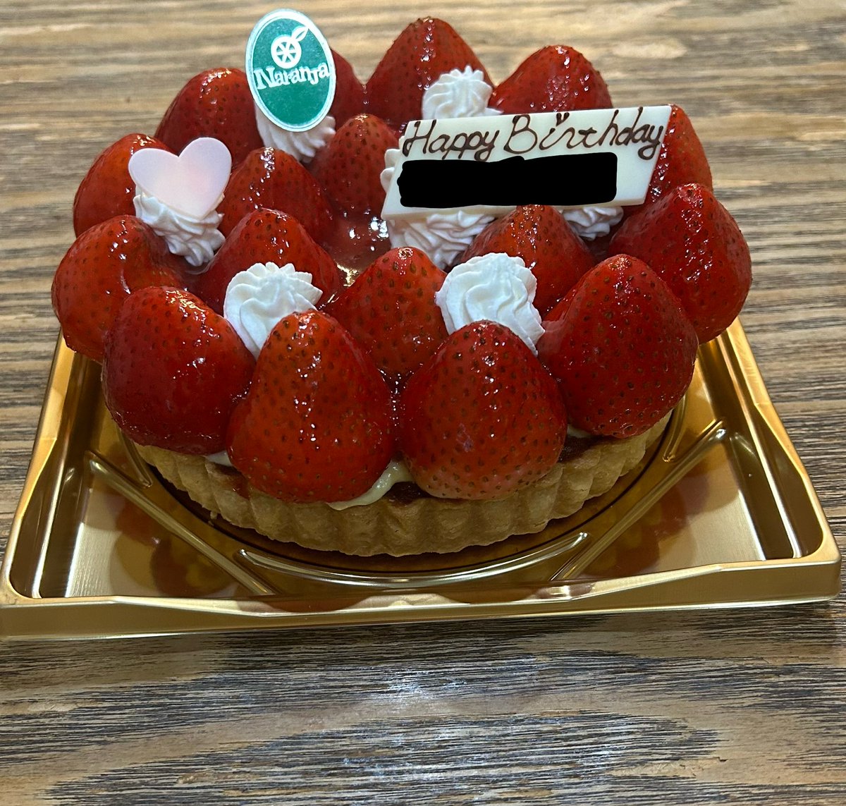 OPEN_OBAKECAFE's tweet photo. 🎂 https://t.co/5MYPJHrv36